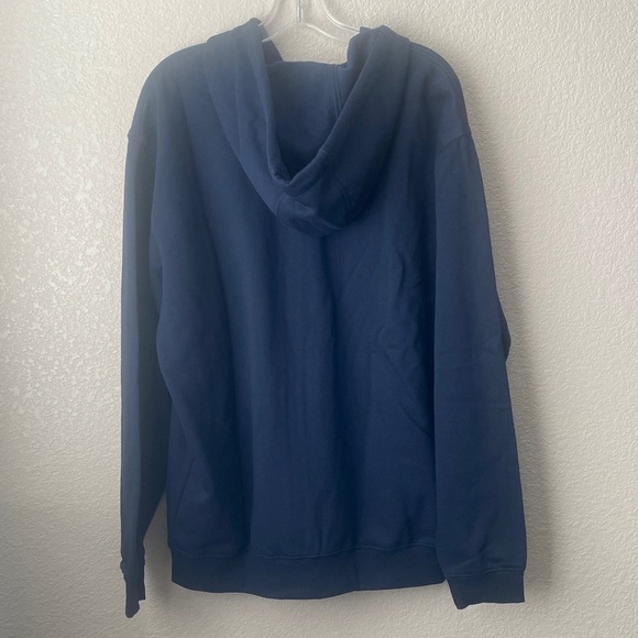 MEN'S  CARHARTT MIDWEIGHT FULL ZIP HOODIE SWEATSHIRT Size/Large/Blue - Picture 7 of 12